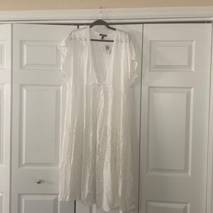 Gorgeous Torrid Eyelet Maxi Kimono
